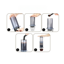 Cafetière portable AeroPress – Expresso & filtre papier