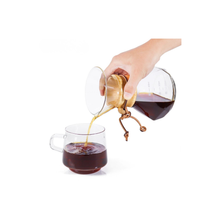 Cafetière Goutte à Goutte en Verre – Style Chemex