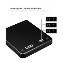 Balance à café Numérique - 0,1g à 3kg