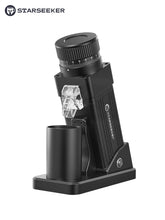 E55 Electric Coffee Grinder 55MM Espresso Cone Burr Stepless Fineness Adjustment Cold Brew Bean Grinder Black Sliver