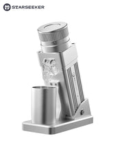 E55 Electric Coffee Grinder 55MM Espresso Cone Burr Stepless Fineness Adjustment Cold Brew Bean Grinder Black Sliver