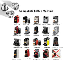 Coffee Capsule Reusable Pods for Nespresso Stainless Steel Coffee Filter Espresso Crema Pod Manufacturer'S New Upgrade