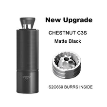 Chestnut C3S / C3ESP Manual Coffee Grinder Upgrade All-Metal Body & Anti-Slip Design Portable Grinder S2C Burr Inside
