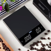 Felicita Incline Coffee Scale with Bluetooth Kitchen Digital Scale Pour Coffee Electronic Drip Coffee Scale with Timer 2KG/0.1G